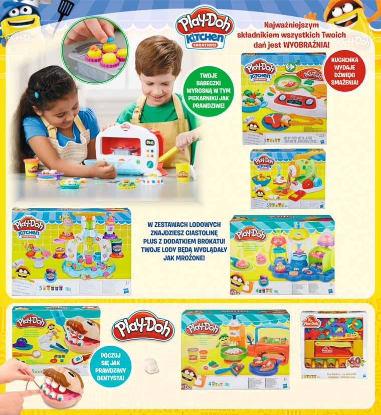 porusza buzią i oczkami oraz wydaje dźwięk p2 p1 109 135 Ciastolina PLAY-DOH WESOŁA KUCHENKA 21,80 zł x 5 rat 0% 119 149 Ciastolina PLAY-DOH MAGICZNY PIEKARNIK 23,80 zł x 5 rat 0% 69 94 Ciastolina