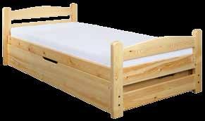 Stelaż stanowi element konstrukcji łóżka.