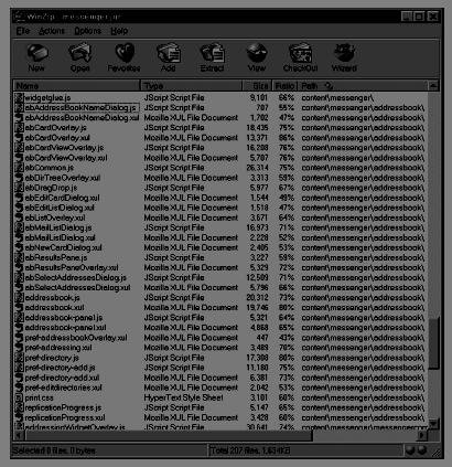 Ten katalog chrome zawiera dwa pakiety aplikacji, packagea i packageb. Najważniejsze katalogi podkreślają : treść, lokalizację i skórkę. Treść zawiera aplikację.