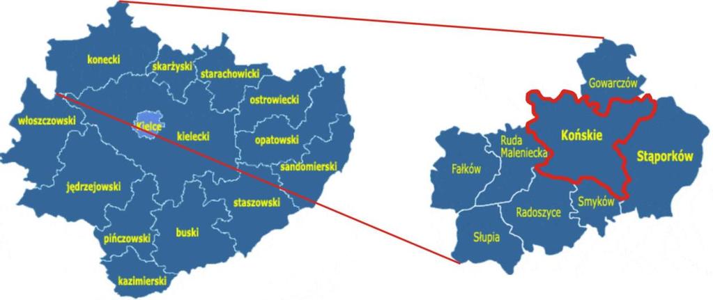 II. Uwarunkowania zagospodarowania przestrzennego 1.