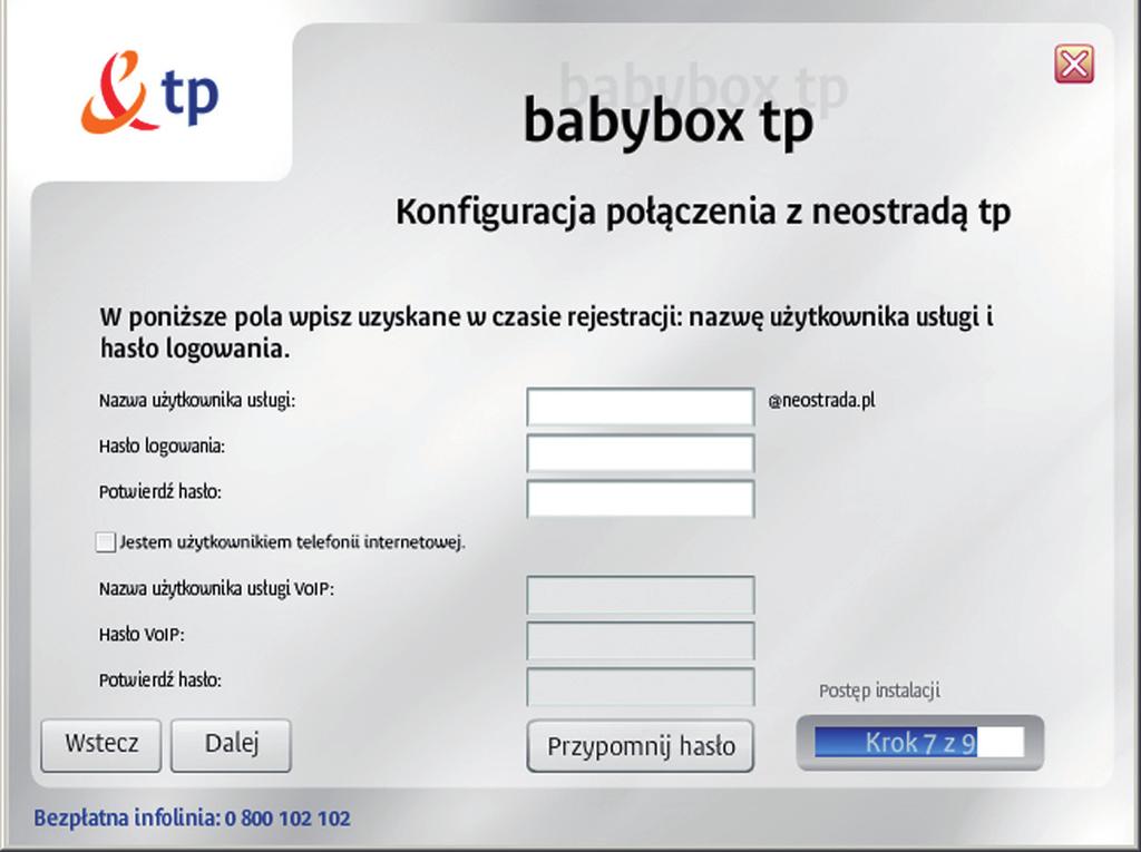 1) Do przeprowadzenia rejestracji wymagane sà kody ID i PIN. Kody te mo na pobraç, klikajàc odnoênik Rozpocznij proces aktywacji na stronie serwisu rejestracyjnego.