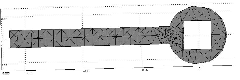 program COMSOL.