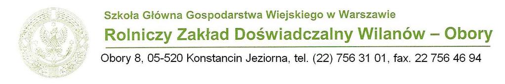 L.dz. 128/W/2017 Nr sprawy 13/RZD/2017 Obory, 3 sierpnia 2017 r.