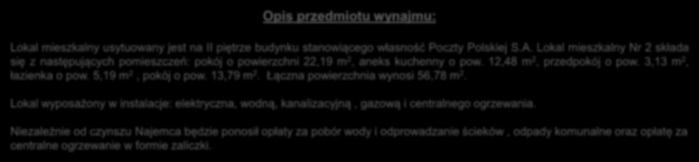 Poczty Polskiej S.A.