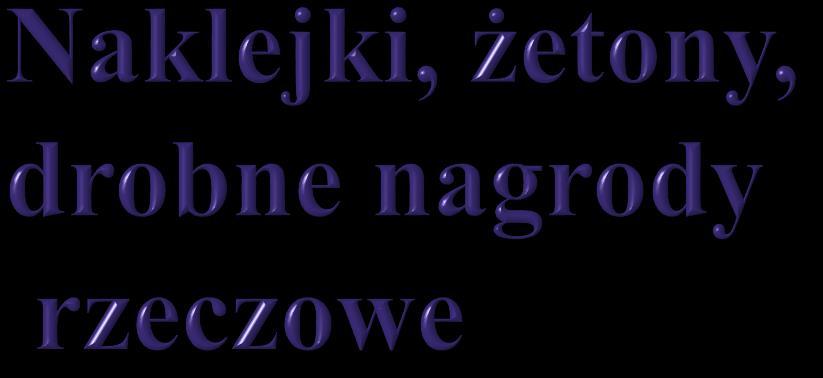 znaczki symbolizujące ocenę za wykonanie