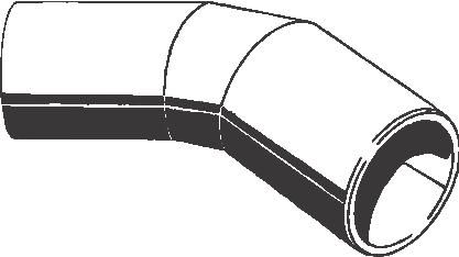 Złączki - kolano 45 1506 16 mm 1508 0 mm 1510 5 mm 151 3 mm 1514 40 mm 1516 50 mm 1518 63 mm 150 75 mm 15 90 mm 154 110 mm 156 15 mm 1530 160 mm 1534 00 mm 1538 SDR 7,4