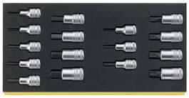 77,65 System Control Tool Tool System Nr 54 /2" a 4; 5; 6; 7; 8; 0; 2; 4; 7 mm Nr 54X /2" a rozm.