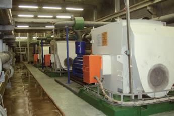 rurowym (cztery systemy P.E.S.) dla klimatyzacji centralnej w kopalni złota MOAB KHOTSONG.