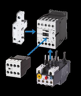 boczne 1 Z DIL-XHI10-S 115948 1 R DIL-XHI01-S 115949 czołowe DIL-XHI lub DILM32-XHI y podano na stronie nr 5.