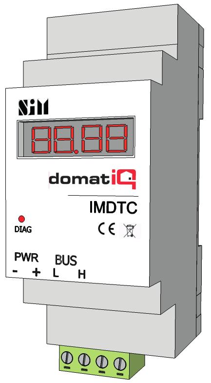 Katalog modułów STEROWNIKI IMDTC Moduł sterownika czasowego Moduł sterownika czasowego do montażu na szynie DIN, szerokość 2M Pozwala na definiowanie programów czasowych wykorzystywanych do