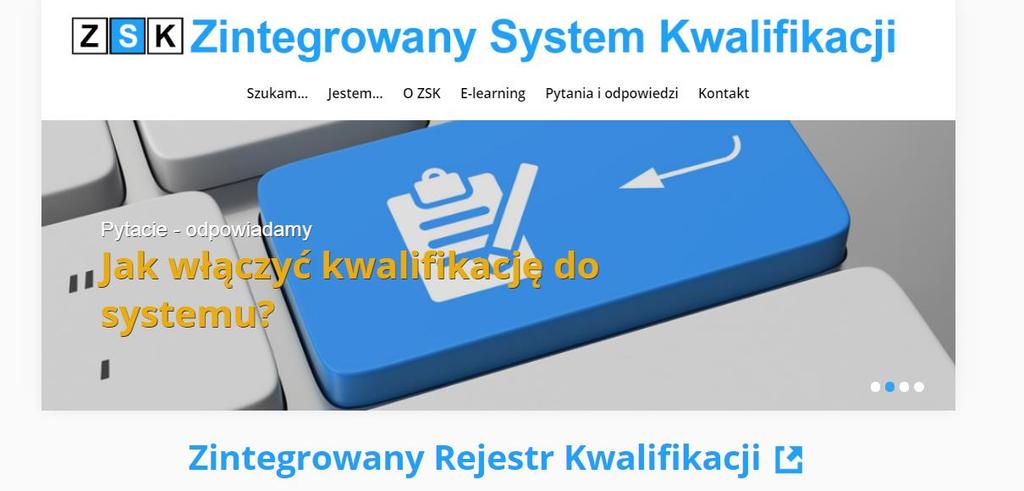 Portal ZSK: www.kwalifikacje.gov.