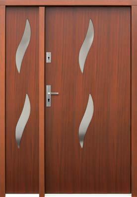 SZKLONA (IMITACJA SKRZYDŁA) Szerokość drzwi Wysokość drzwi (cm) (cm) z progiem aluminiowym z