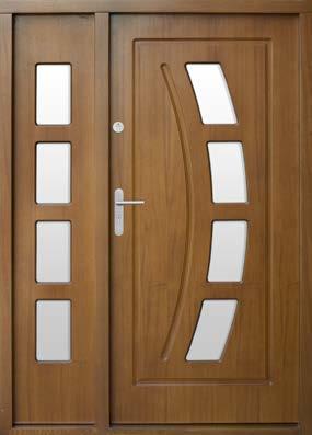 drzwi (cm) z progiem drewnianym 190 208,2 210 P28 + DOSTAWKA STAŁA SZKLONA (IMITACJA SKRZYDŁA) Szerokość