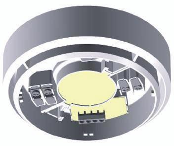 22 pl Połączenie Automatic Fire Detectors LSN gn NC/C/NO +V/0 V MPA/FAA-420-RI Zielony, do żyły ekranującej Przekaźnik z zestykiem przełącznym Zaciski do połączeń przelotowych zasilania dalszych