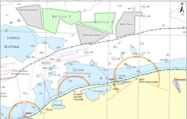 Morze z oceanem łączą wąskie cieśniny. Bałtyk posiada linię brzegową o długości około 8100 km i jest ujściem rzek z 9 krajów Szwecji, Finlandii, Rosji, Estonii, Łotwy, Litwy, Polski, Niemiec i Danii.