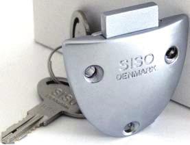 850-N - Millennium MIC Obrócenie klucza o 180 O spowoduje otwarcie lub zamknięcie zamka Opcje Zamek lewy i prawy Cylinder MIC