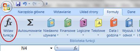 Pamiętaj o zaznaczeniu odpowiedniej komórki Aby ją