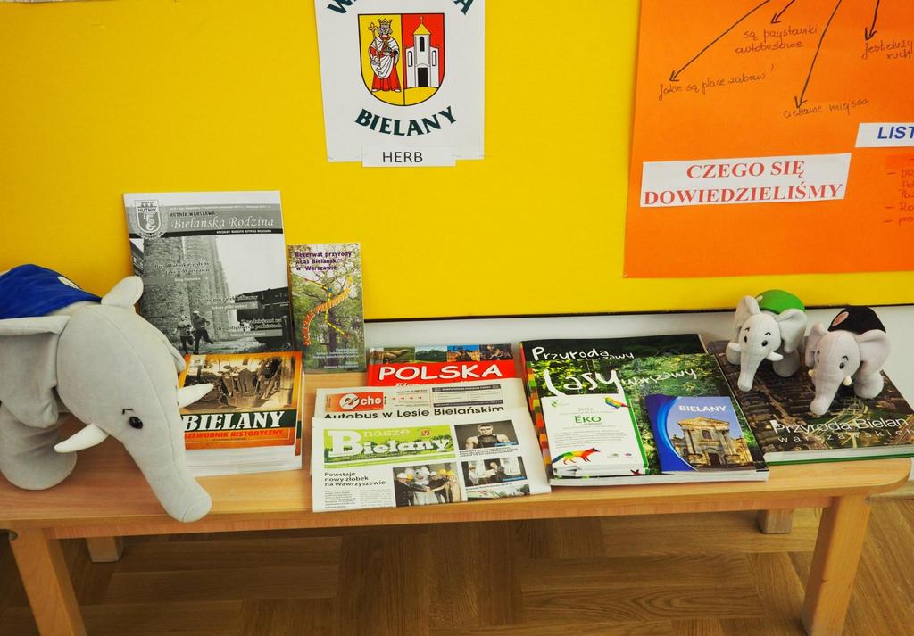 Stworzyliśmy również,,bielański Kącik