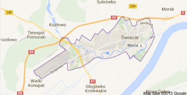 świeckiego (Świecie 53 4 30 N 8 6