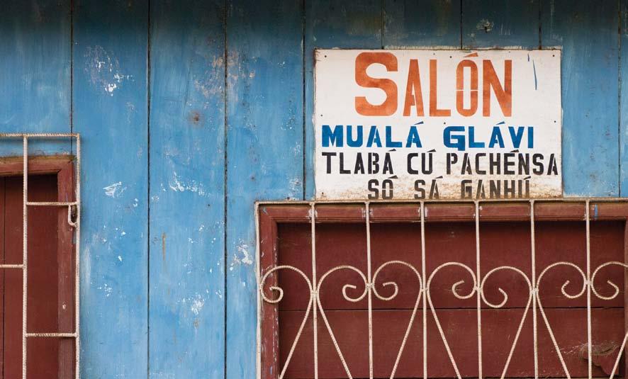 21_Bar Bar A bar São Tomé 22_Salon piękności Salão de beleza A beauty salon Mualá Glávi, Almerim Jak podkreślają Marija Ličina (2013, s. 119 120) oraz Jean-Marie Gibbal (Lerat 1990, s.