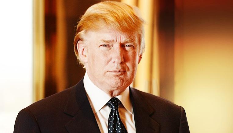 Trampolina Donald Trump na antenie Czwórki w jednym ze swoich najsłynniejszych do tej pory wcieleń gospodarza show Trampolina - hitu, który doczekał się kilkunastu edycji i zarobił ponad 200 mln
