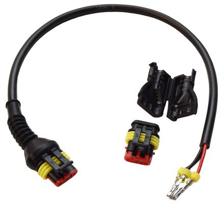 Kable są dostępne w kilku długościach i łączone za pomocą złączy typu T. 22000-03 420 155 95 2.