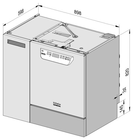 Emisja ciepła do otoczenia PG 8582 CD PG 8583 CD przez wypromieniowanie w czasie pracy kwh 0,35 0,35