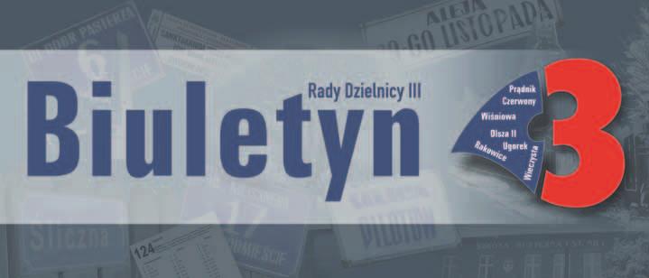 NR 5/2010 (grudzień) egzemplarz bezpłatny ISSN 1509-1708 Wybory do Rad Dzielnic Miasta Krakowa 9 stycznia 2011 roku Pewnie niewielu z Państwa wie, iż wybór władz samorządowych Miasta Krakowa nie