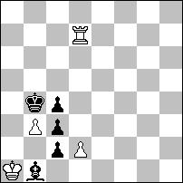 Kc1! tempo K:h5 7.Sd4! Kh6 8.Sc2 i wygrywa. - nr 819 - Andrzej JASIK Żywa gra prowadząca do ciekawej pozycji tempowej po 8.Gh7.