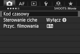 3 Ustawienia funkcji menu Ciche nagryw. LV Ta funkcja jest stosowana podczas wykonywania zdjęć. Szczegółowe informacje na ten temat można znaleźć na str. 214.