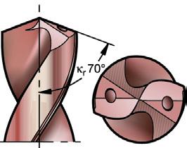 K 1210 R846 Wiertło typu R846 stanowi pierwszy wybór w przypadku obróbki materiałów z grupy SO-S,