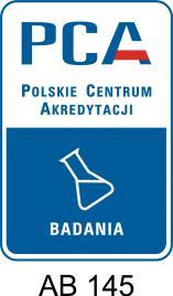 LABORATORIUM ANALIZ WÓD I ŚCIEKÓW Akredytacja w zakresie: badań chemicznych i właściwości fizycznych wody i ścieków badań chemicznych i właściwości fizycznych materiałów budowlanych, odpadów, gleb,