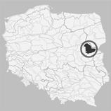 Lokalizacja badanych gleb na Wysoczyźnie Siedleckiej Fig. 1.