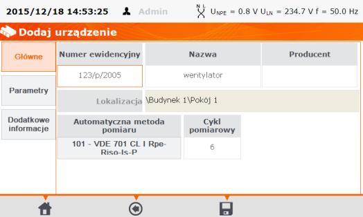 Uwagi: - Obiekty i podobiekty (obiekty w obiektach) można dodawać do 5 poziomów, zaczynając od klienta. - Strukturę pamięci można rozbudowywać na każdym poziomie. 3.3.12.3 Wprowadzanie urządzeń.