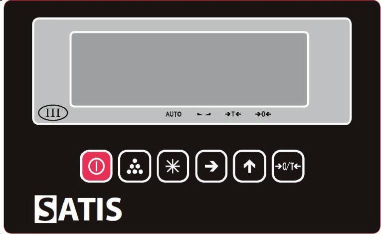 4. Panel czołowy Symbole LCD Symbol Opis 888888 6-cyfrowy wyświetlacz kg Jednostka masy: kg X10 Wynik ważenia wyświetlany ze zwiększoną dokładnością (X10) ~ Zasilacz sieciowy podłączony Ostrzeżenie o