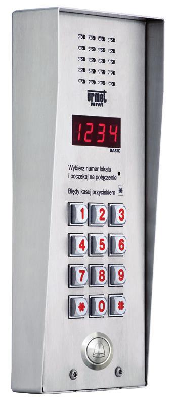 10 ZESTAWY DOMOFONOWE Z SERII 106 Zestawy domofonowe z serii BASIC 106 przeznaczone są do domów jednorodzinnych.