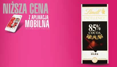 PÓŁKI Czekolada Lindt 100 g Cena dla