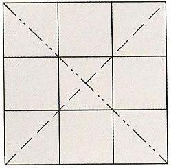 ZAŁĄCZNIK 5 Składany sześcian Materiały: kwadrat złożony na cztery części w pionie i poziomie