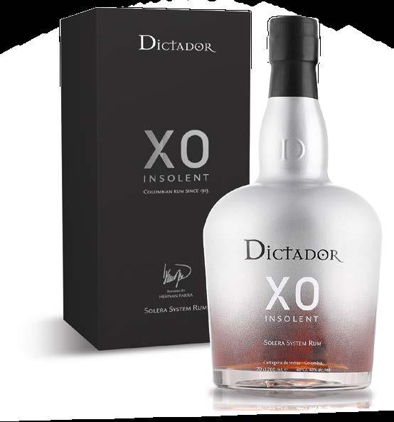 Dictador XO Insolent kod KRD03 znane i lubiane cena 395,50 zł Rum leżakujący w beczkach po sherry i porto, które co jakiś czas są