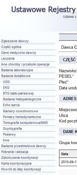 innymi podmiotami krajowymi i zagranicznymi w dziedzinie wymiany narządów do przeszczepienia 10) zgłaszanie do ministra wniosków 11) przyjmowanie