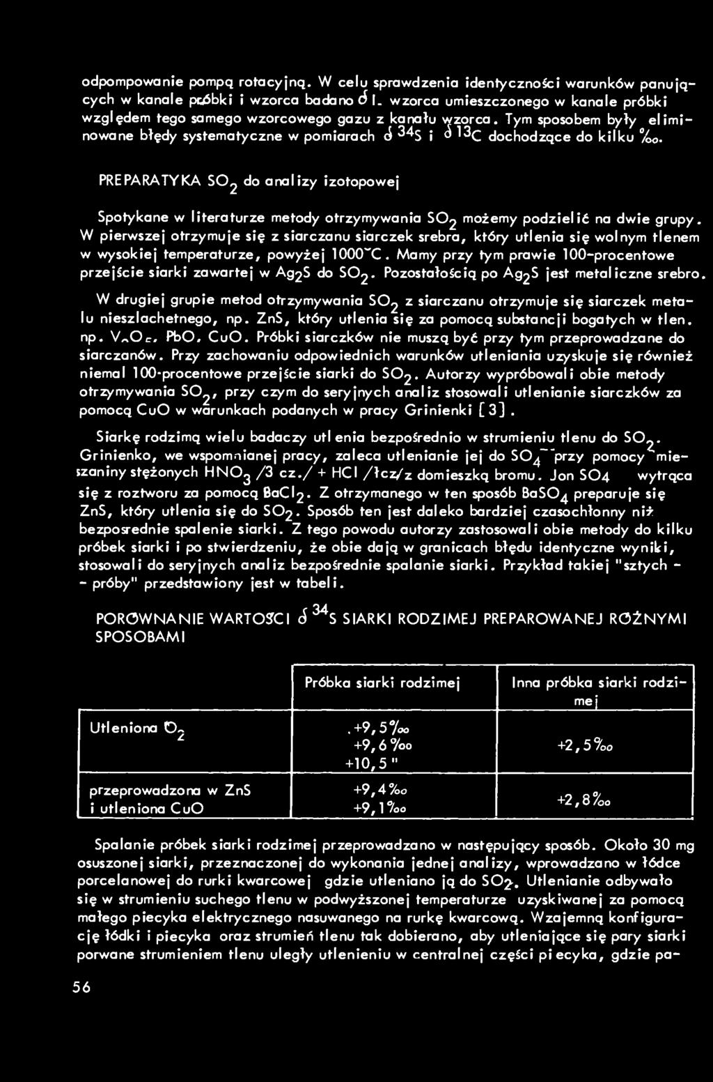 odpompowanie pompą rotacyjną.