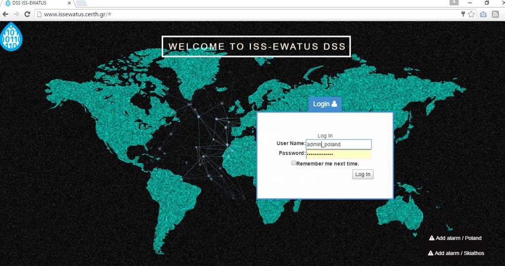 1. Wstęp System wspomagania decyzji ISS-EWATUS jest aplikacją sieciową, dostępną poprzez większość przeglądarek internetowych.