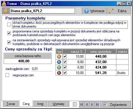 Administracja 105 Skojarzony Rys. 4-20 Wprowadzanie danych definicji typu dokumentu.