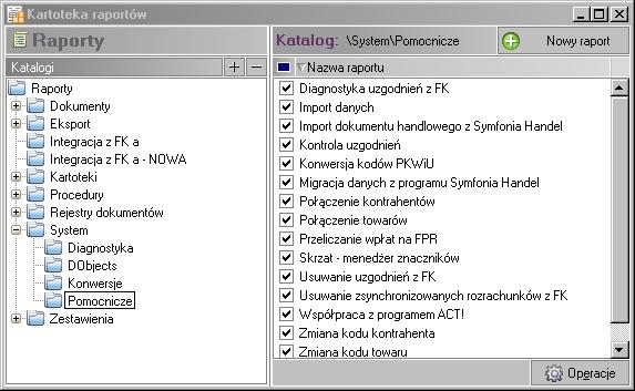 Administracja 85 Drukarki tekstowe Okno ustalania parametrów dla drukarki tekstowej zawiera następujące pola: Drukarka Należy wybrać jeden spośród zaprezentowanych sterowników drukarki: --właściwy