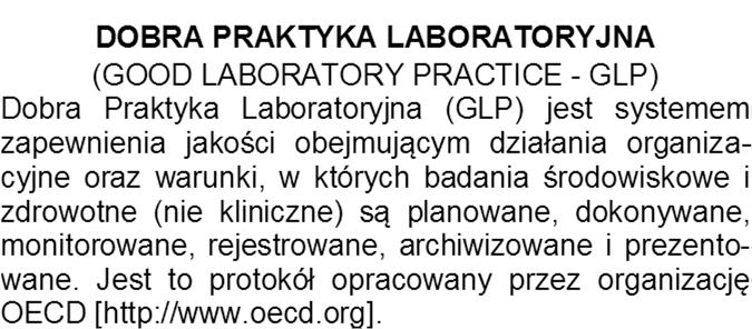 Dla metody analitycznej charakterystyka obejmuje takie parametry jak: niepewność, spójność, wiarygodność (dokładność i precyzja), specyficzność i czułość.