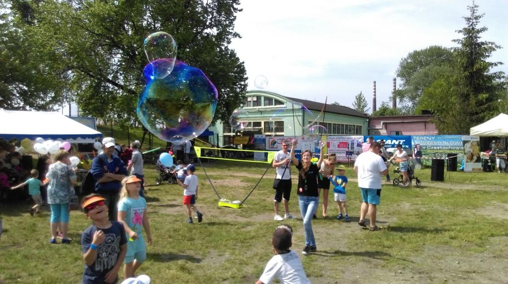 "Radosny Dzień Dziecka" Wędkowanie na sucho, animacje dla dzieci, pokaz