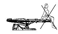 Instrukcja obsługi Fotela Maxima 9 3.5 Regulacja podnóżków - Wyciągnąć resztę podnóżków, obrócić pokrętło znajdujące się niedaleko podnóżka i wyciągnąć tapicerkę, aby osiągnąć żądaną pozycję.