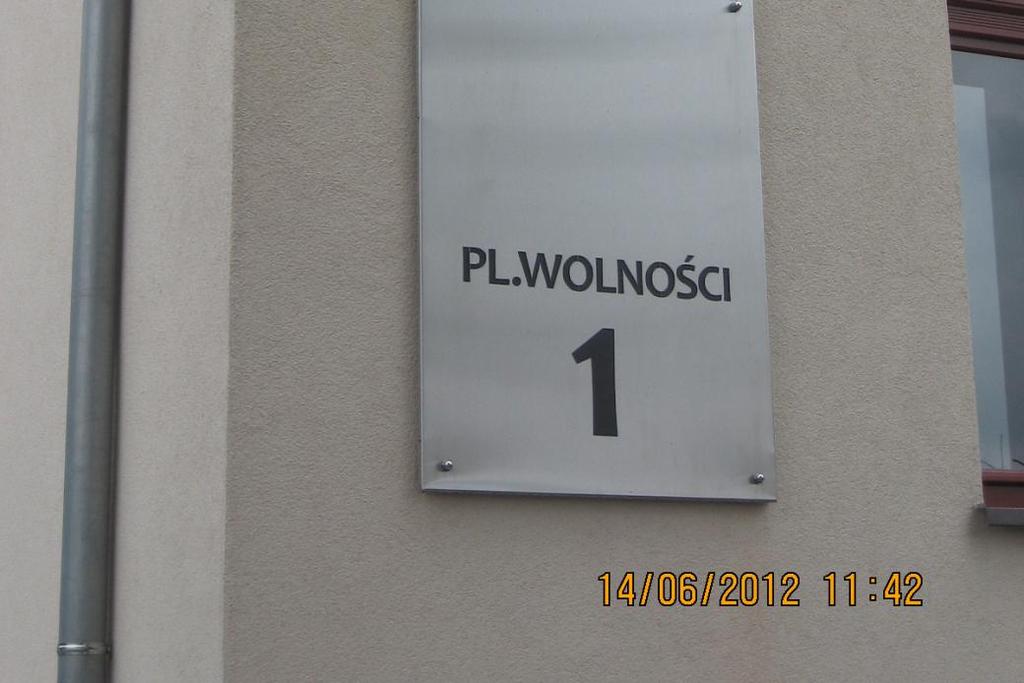 666,07 m3 Wysoko obiektu 10,22 m Szeroko obiektu 17,53 23,84 m ugo obiektu 19,01 m Zagospodarowanie terenu przy Muzeum Miejskim od strony ul.