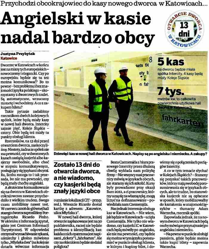 Kurier Szczeciński Szczecin 18.10.2012 Nasycalnia Podkładów Firmą Roku na Podlasiu największych i najlepszych firm z regionu pod względem przychodów.