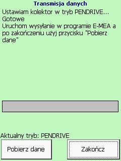 baza towarowa), po przygotowaniu danych zostanie wyświetlone